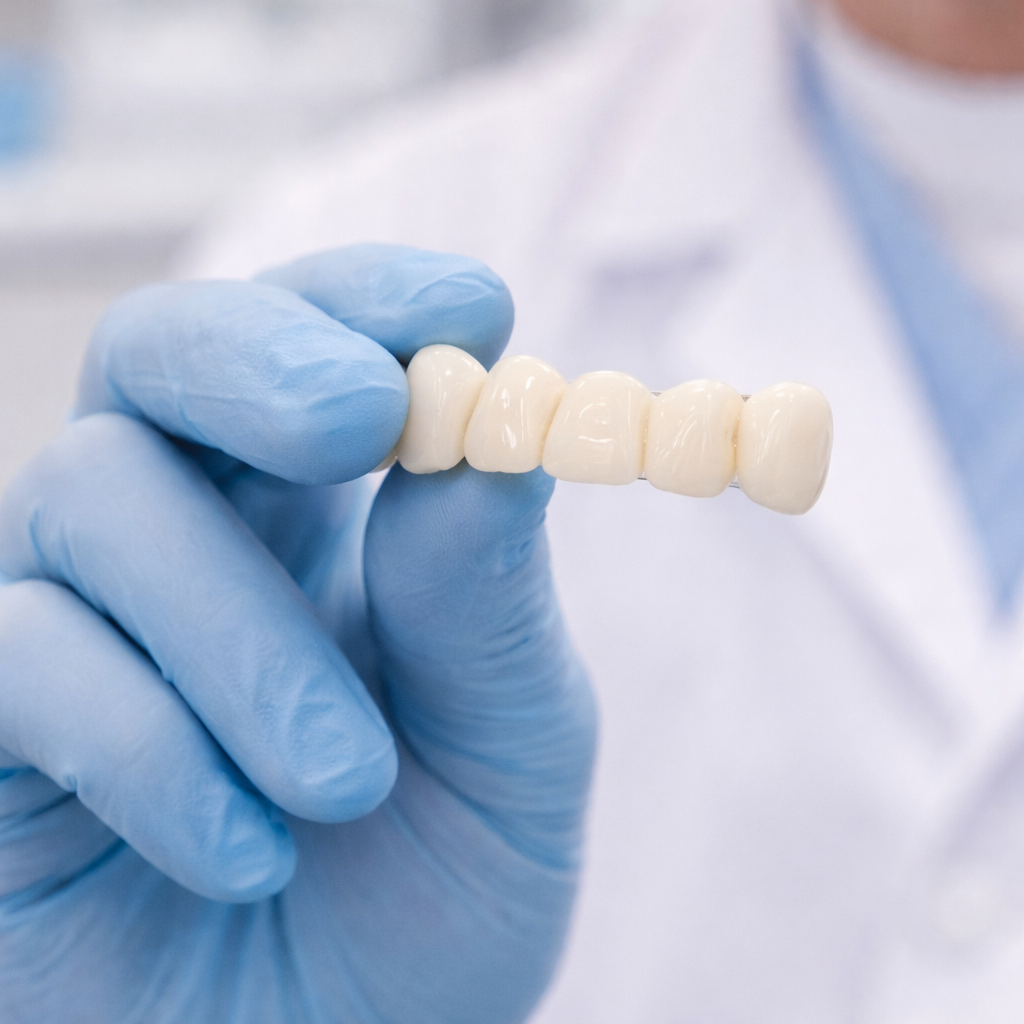 Lucrare dentară din zirconiu - Cabinetul Stomatologic Nr 1 Strejnicu